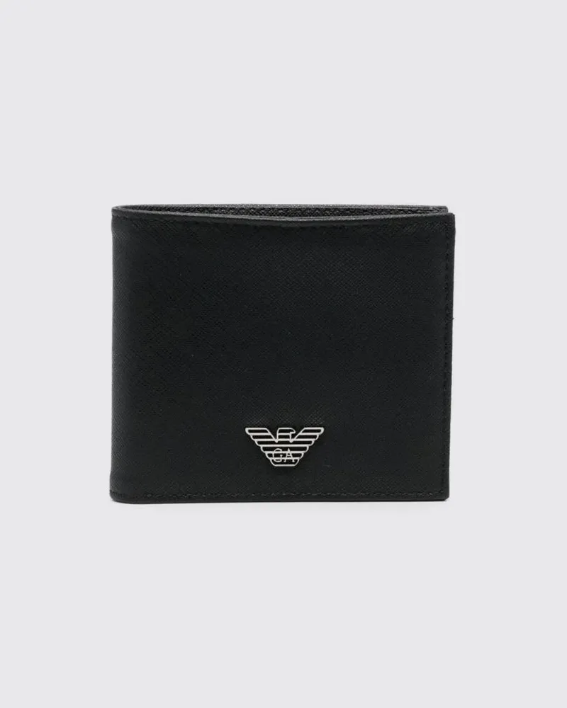 Emporio Armani Portemonnaie herren Schwarz