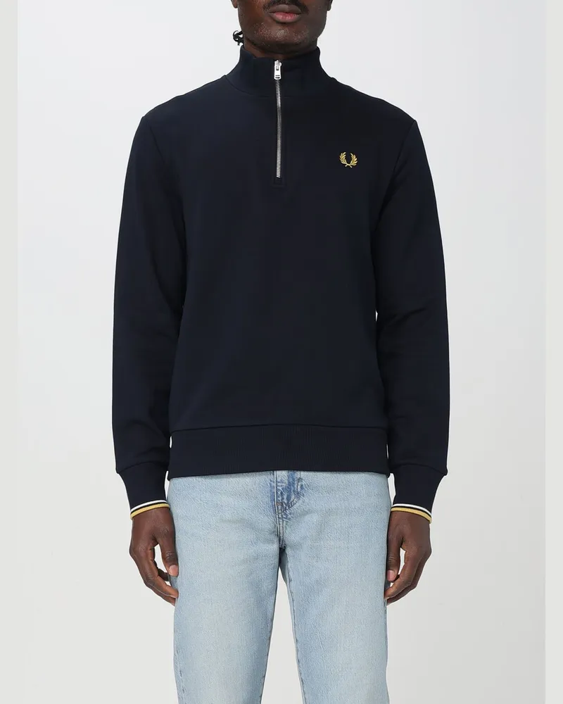 Fred Perry Pullover herren Blau