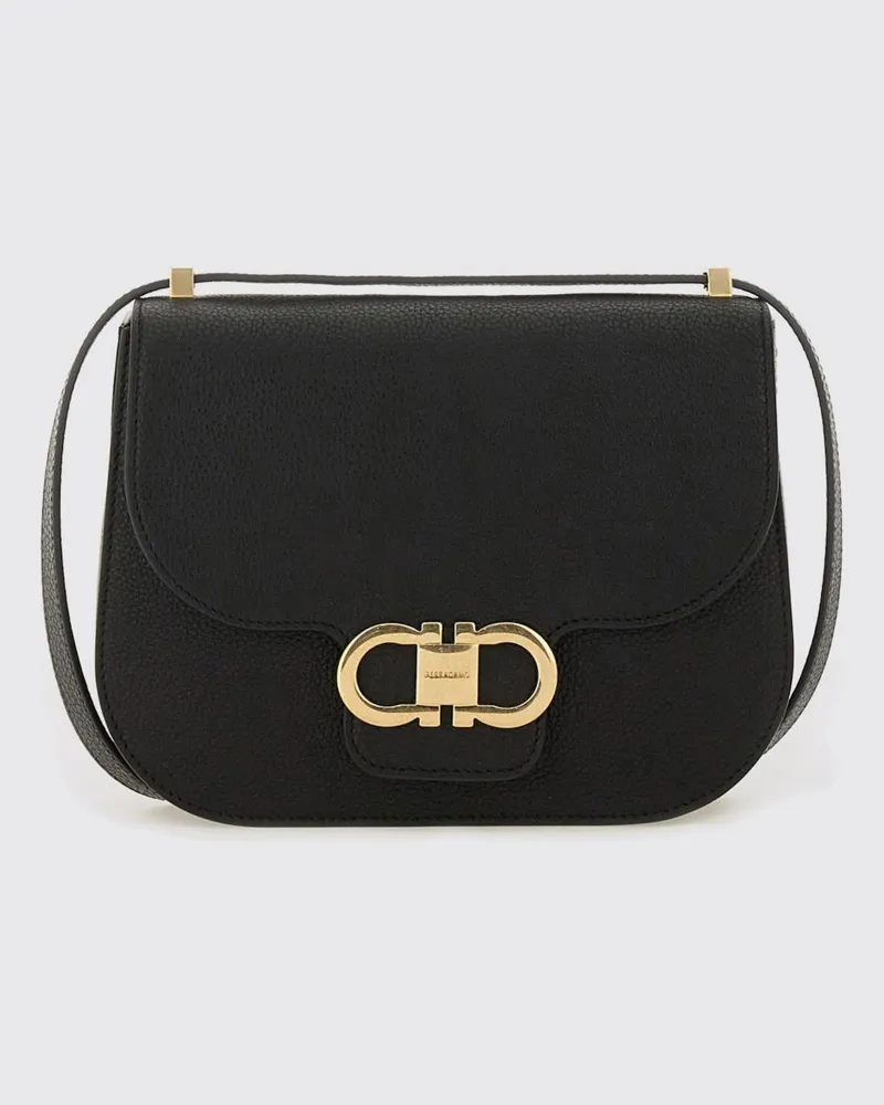 Ferragamo Schultertasche damen Schwarz