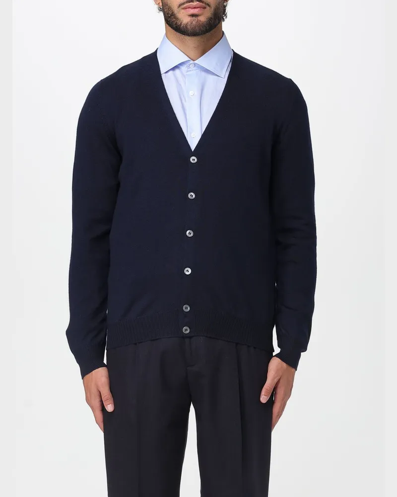 Tagliatore Strickjacke herren Blau