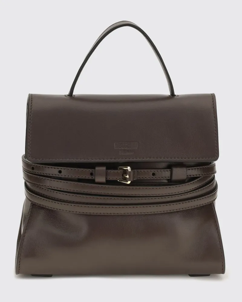Moschino Schultertasche damen Braun
