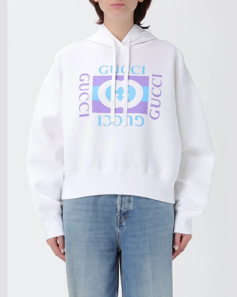 Gucci Sweatshirt damen Weiß