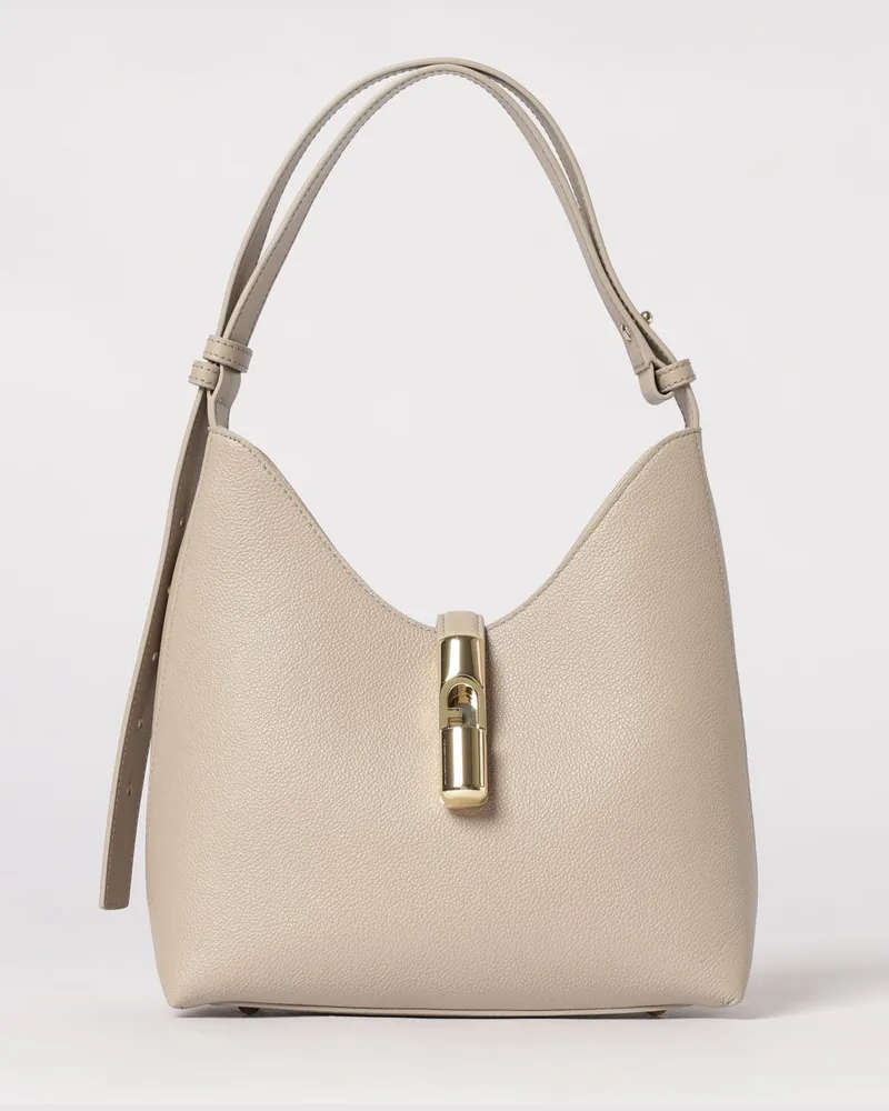 Furla Schultertasche damen Natural