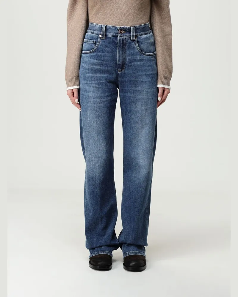 Brunello Cucinelli Jeans damen Blau