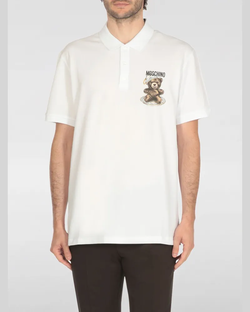 Moschino Polo herren Weiß