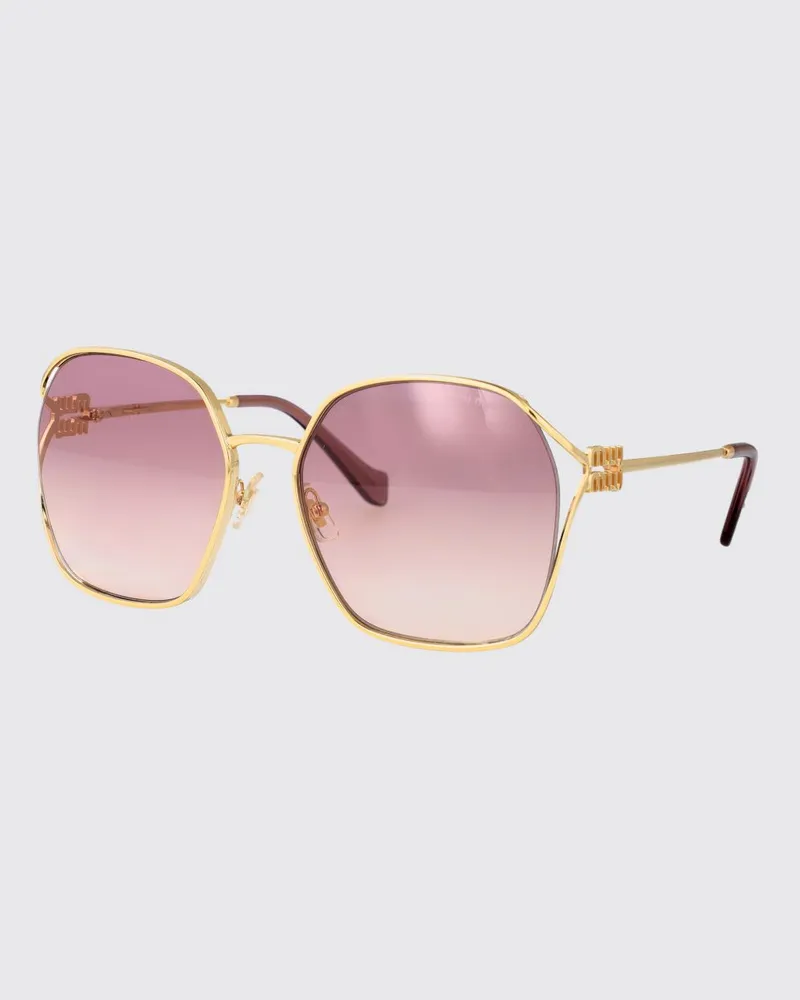 Miu Miu Sonnenbrille damen Gold