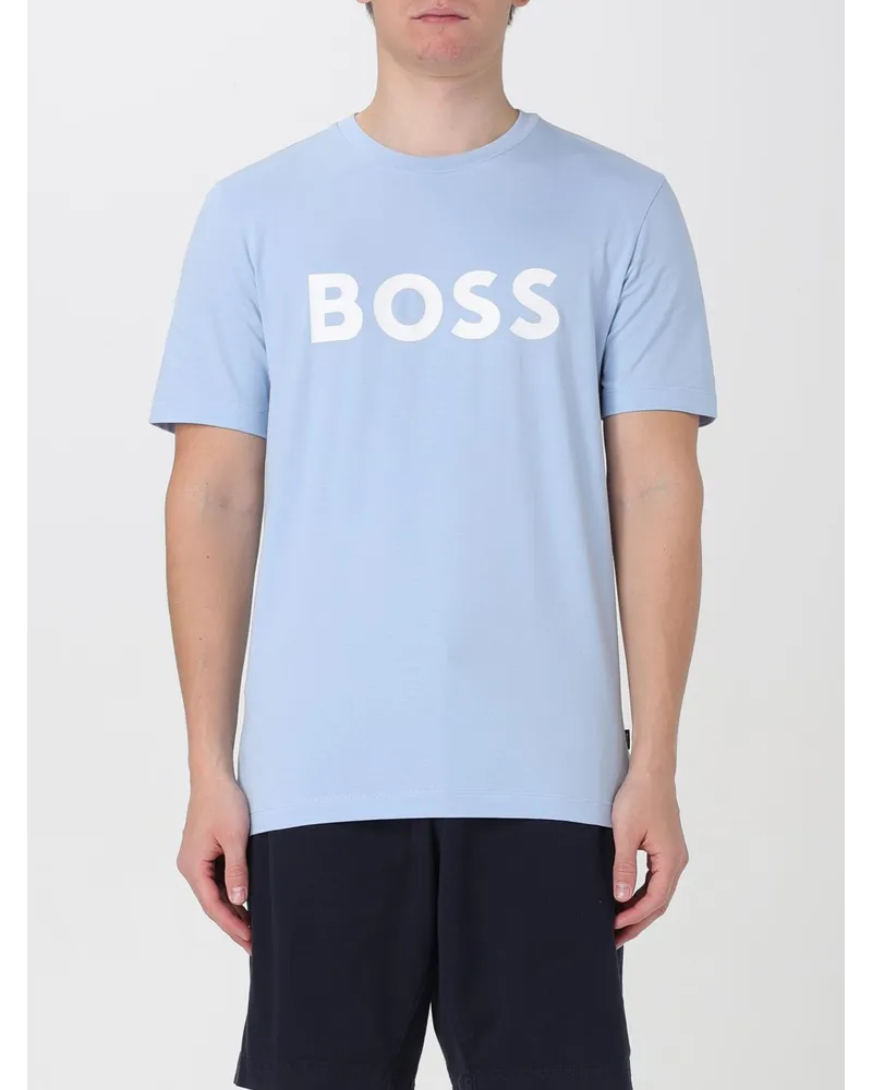 HUGO BOSS T-shirt herren Hellblau