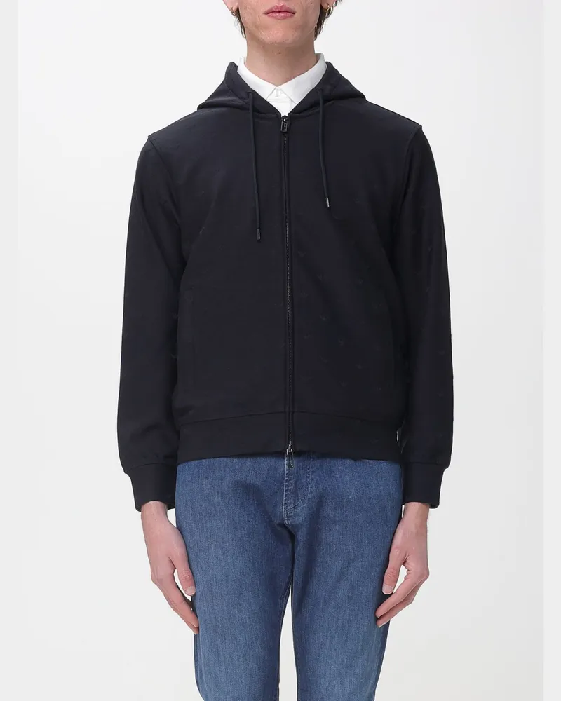 Emporio Armani Sweatshirt herren Blau