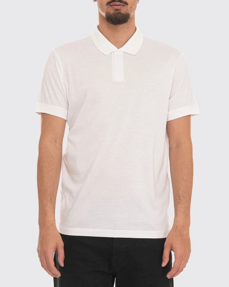 HUGO BOSS Polo herren Weiß