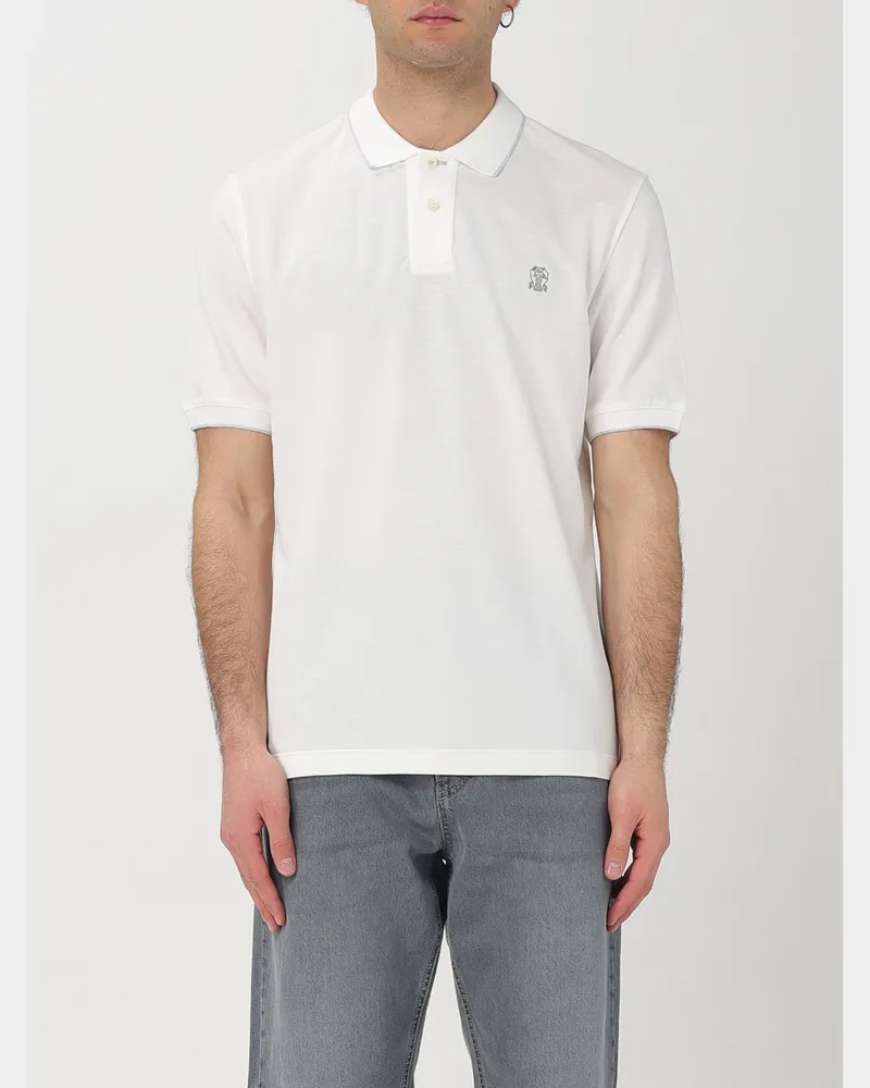Brunello Cucinelli Polo herren Beige