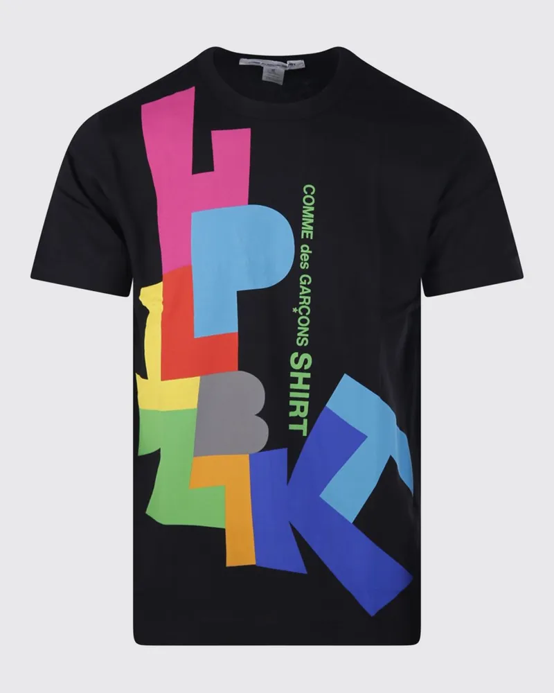 Comme des Garçons T-shirt herren Schwarz