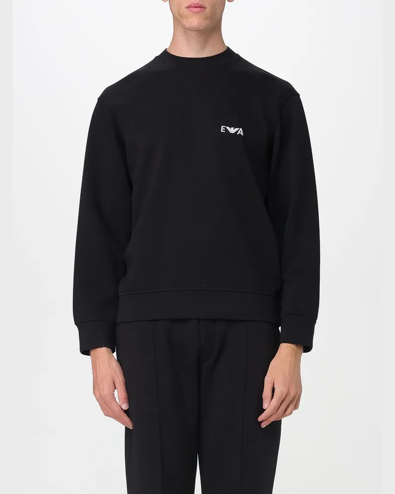 Emporio Armani Sweatshirt herren Schwarz