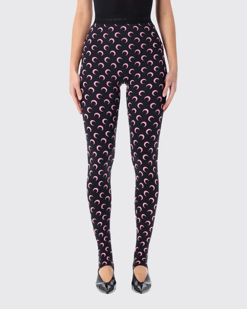 Marine Serre Hose damen Schwarz