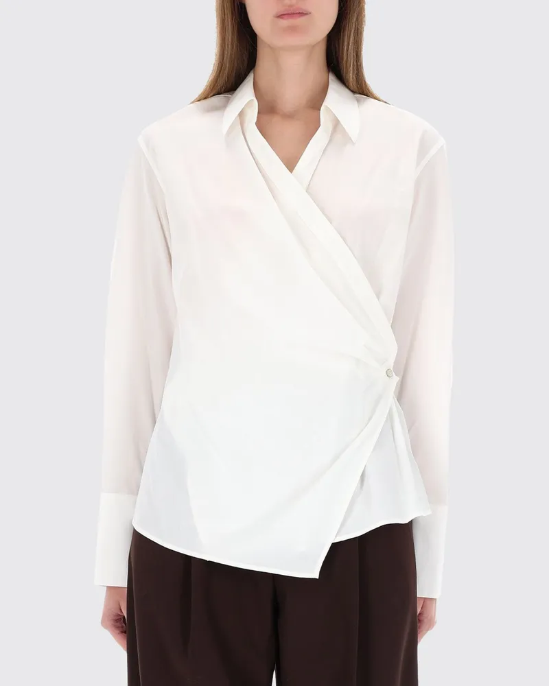 Helmut Lang Hemdbluse damen Weiß