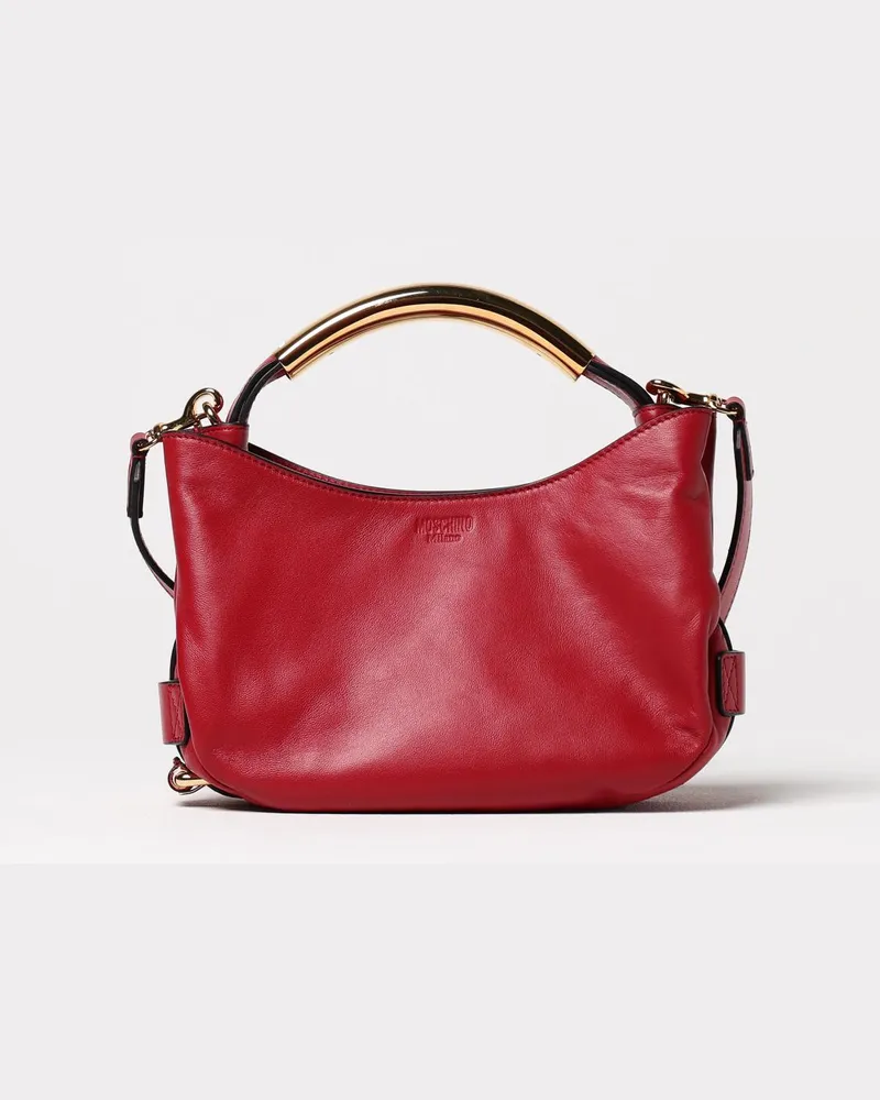 Moschino Schultertasche damen Rot