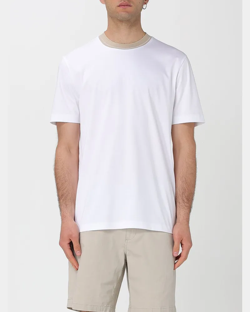 HUGO BOSS T-shirt herren Weiss