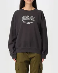 Ganni Sweatshirt Charcoal