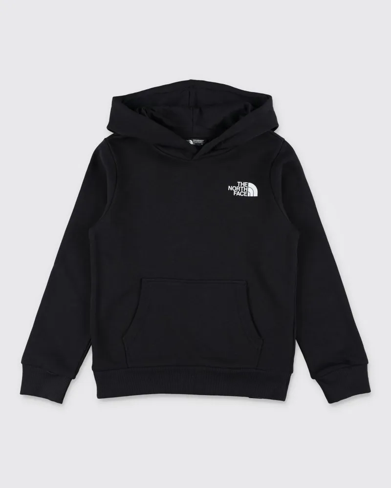 The North Face Baumwoll-Kapuzenpullover mit Logo Schwarz
