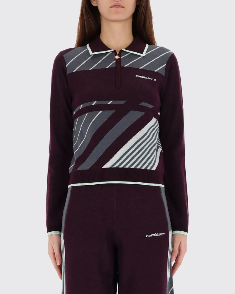 Casablanca Paris Polo damen Violett