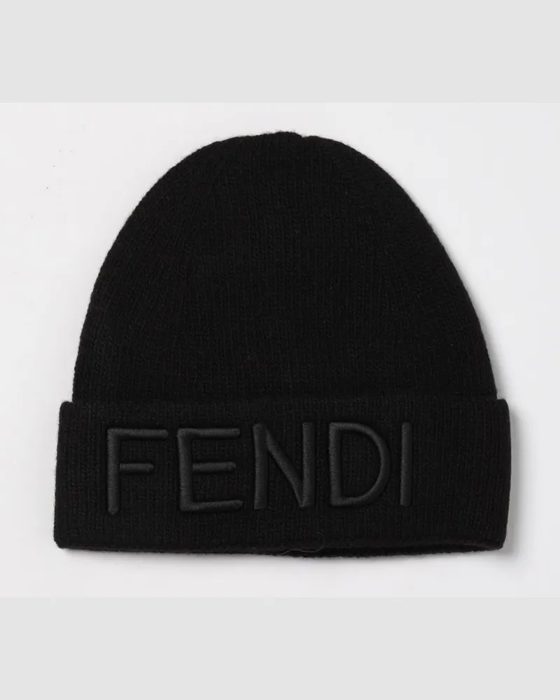 Fendi Hut herren Schwarz
