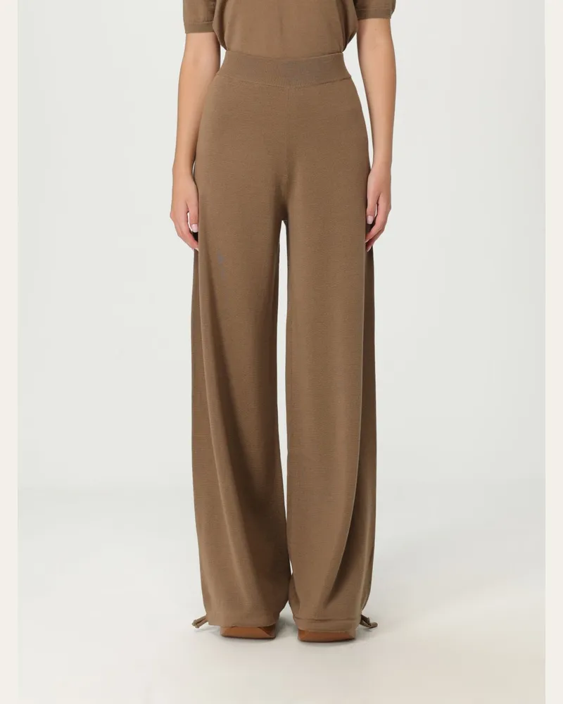 Max Mara Hose damen Haselnuss