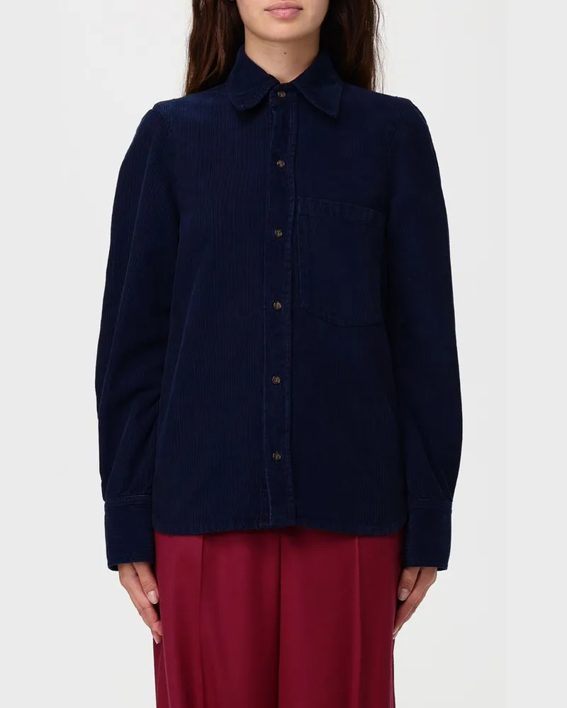 Victoria Beckham Hemdbluse damen Blau
