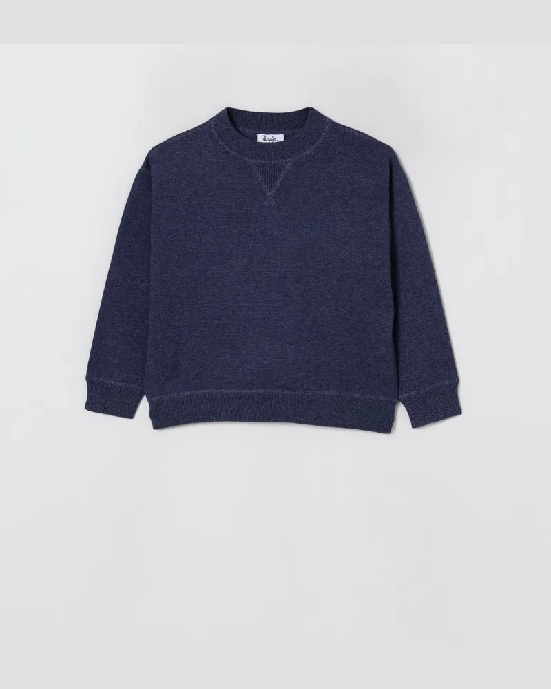 Il Gufo Pullover kinder Blau