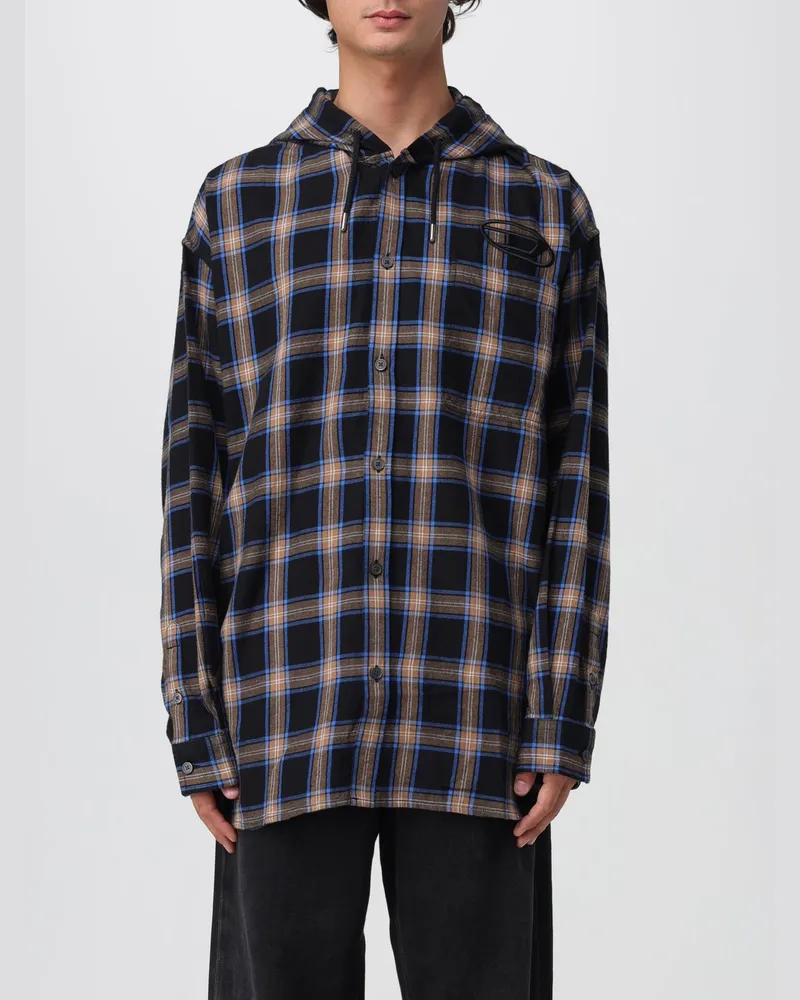 Diesel Hemd herren Schwarz
