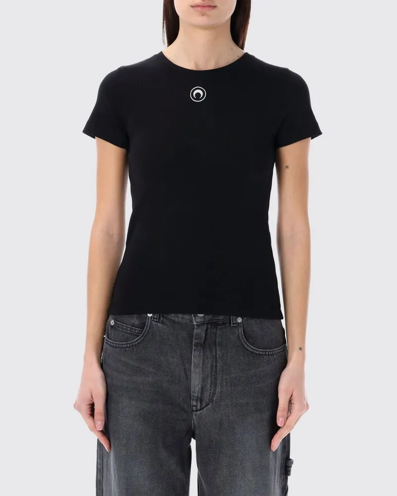 Marine Serre T-shirt damen Schwarz
