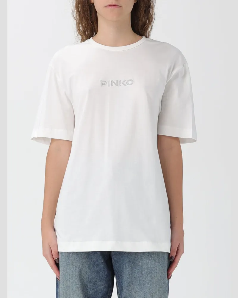 Pinko T-shirt damen Weiß