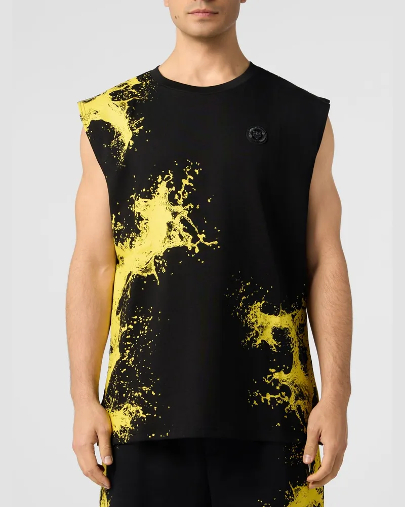 Philipp Plein Tank top herren Schwarz