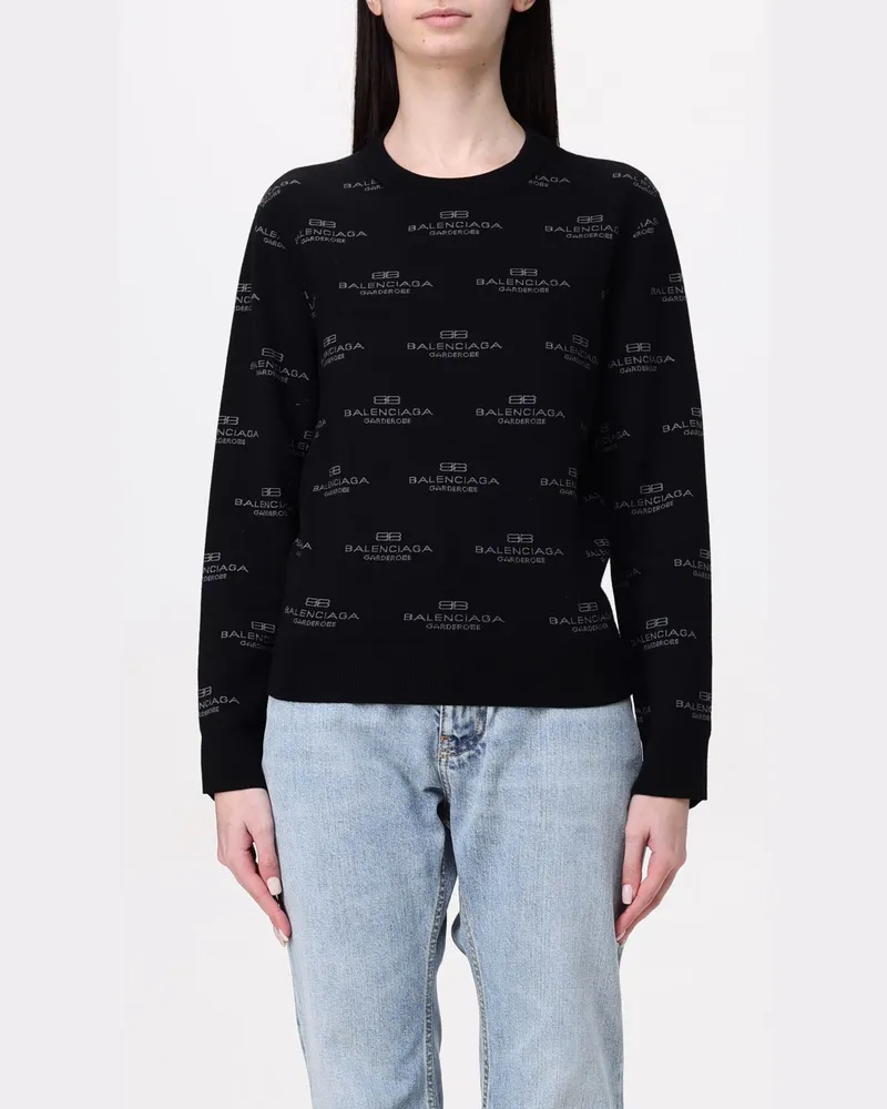 Balenciaga Pullover damen Schwarz