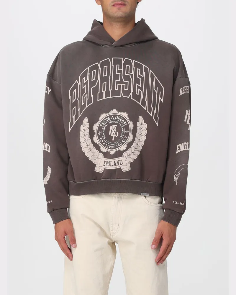 REPRESENT Sweatshirt herren Schwarz