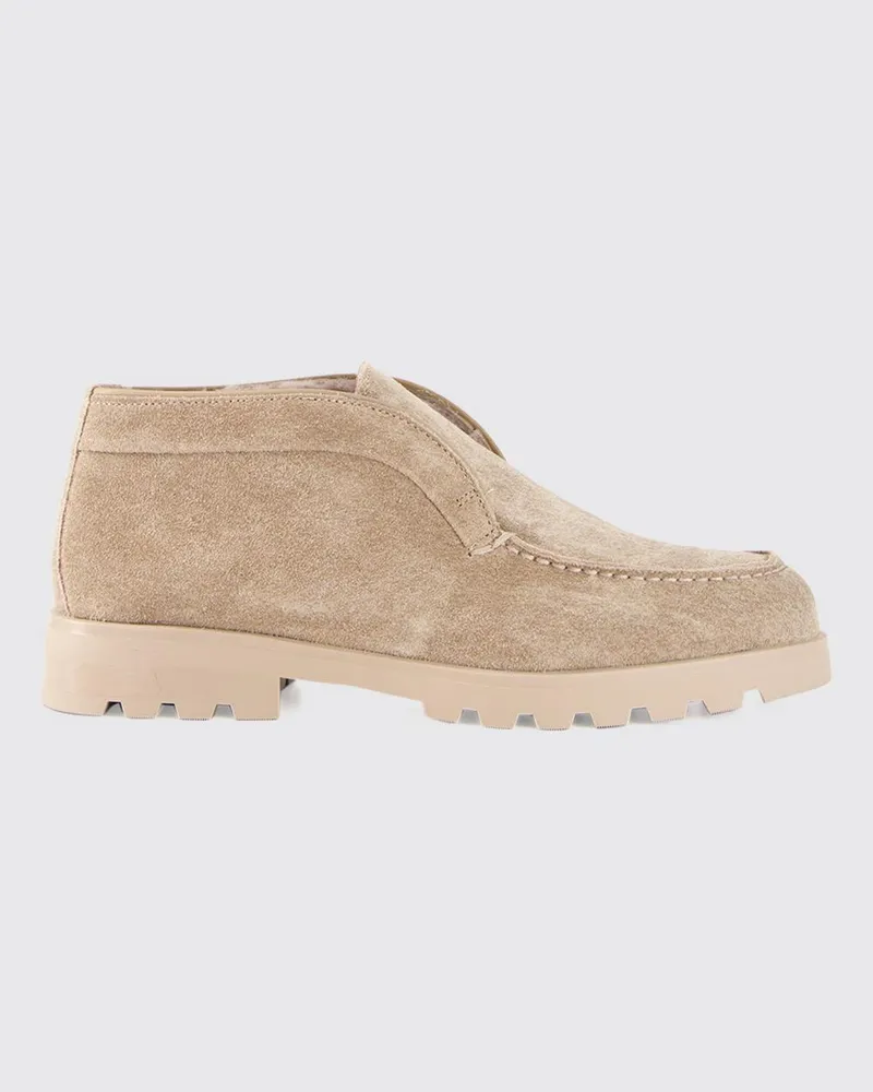 Santoni Flache stiefeletten damen Beige