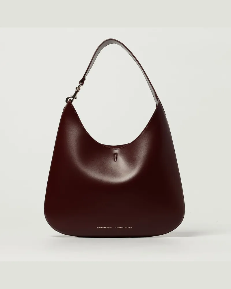 Liviana Conti Handtasche damen Burgunderrot