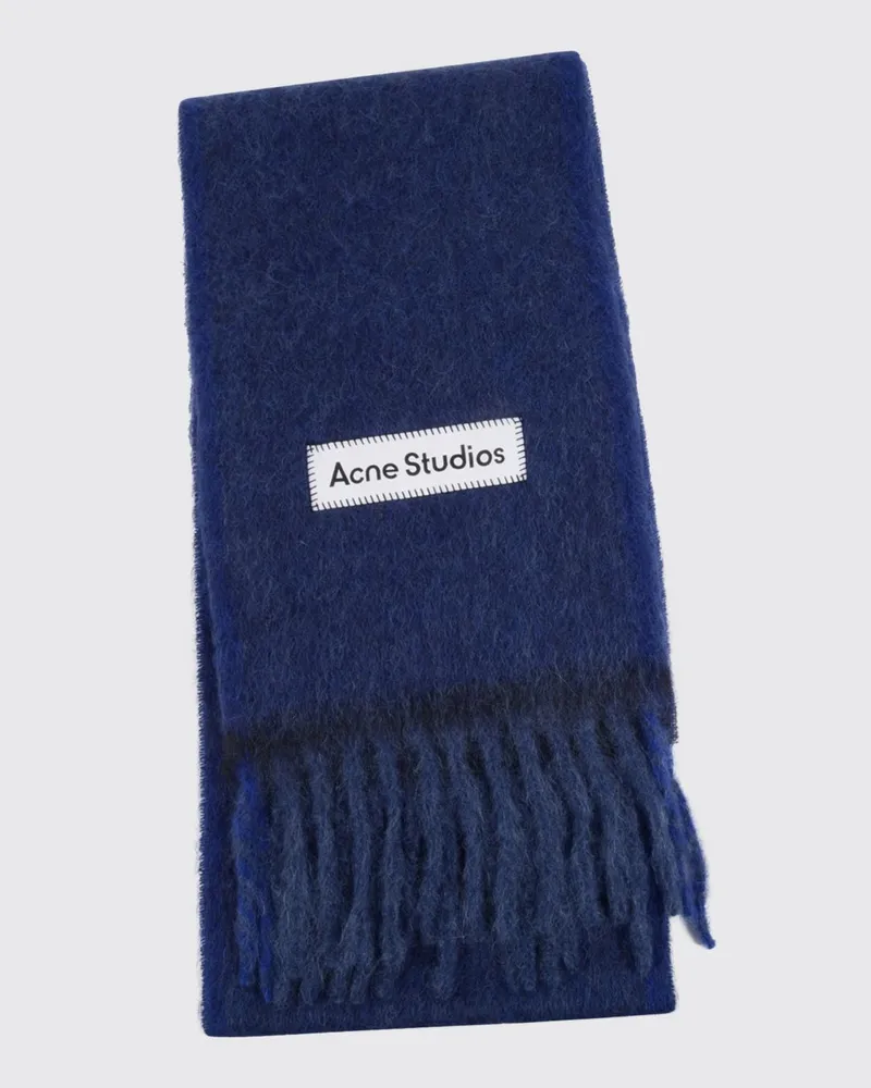 Acne Studios Schal herren Navy