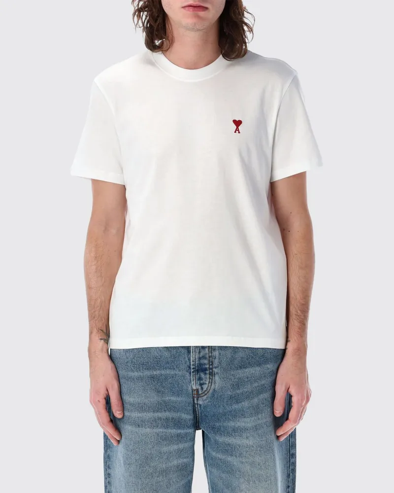 AMI Paris T-shirt herren Weiß