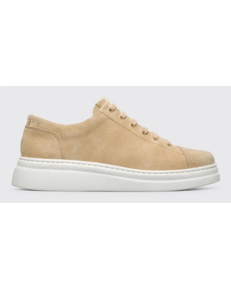 Camper Runner up Sneaker aus Nubukleder Beige