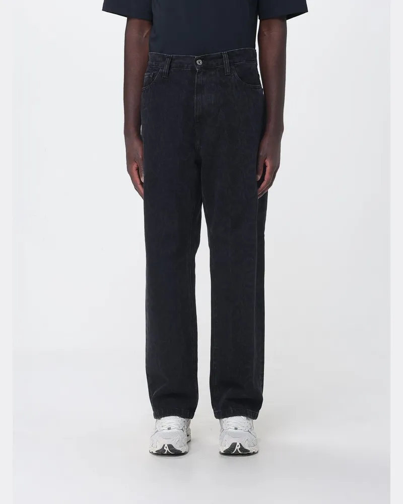 Carhartt WIP Snake Landon Baumwoll-Denim-Jeans Schwarz