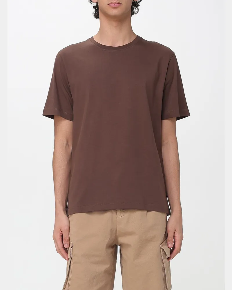 Laneus T-shirt herren Braun