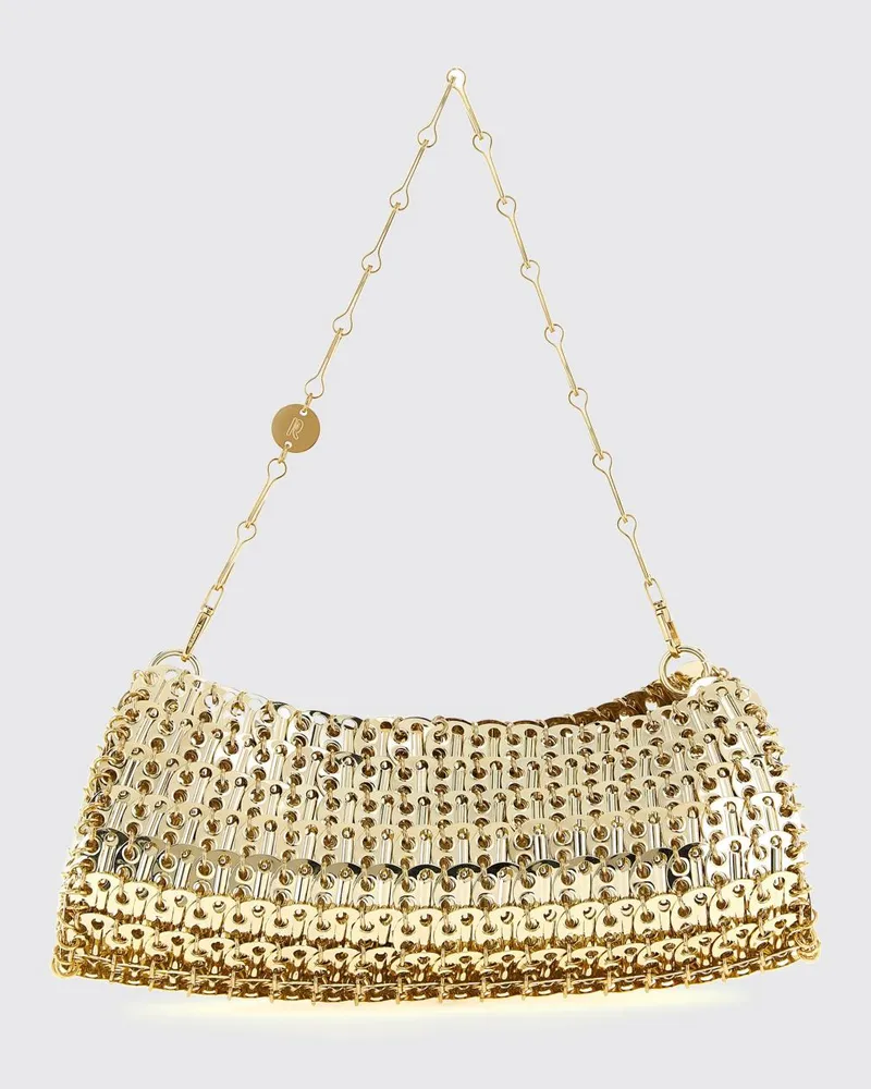 Paco Rabanne Schultertasche damen Gold