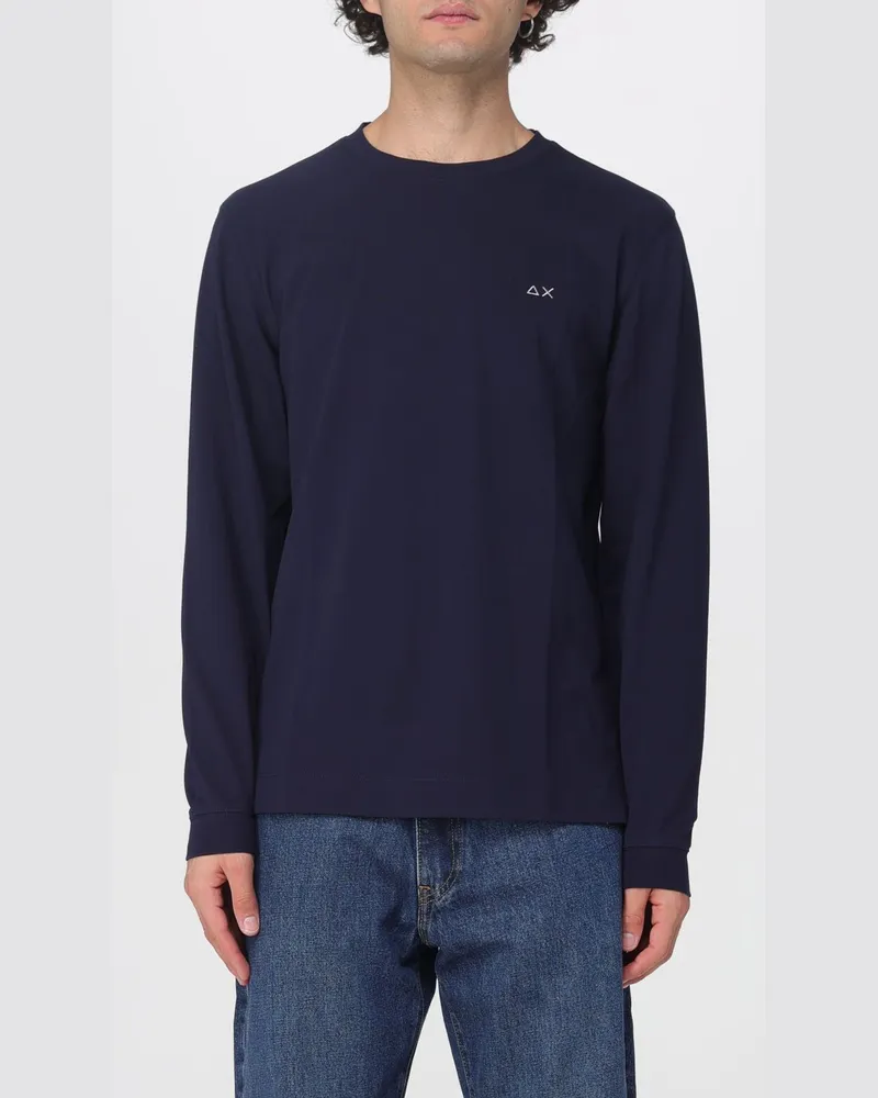 Sun68 T-shirt herren Navy