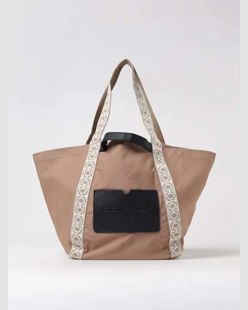Coccinelle Schultertasche damen Natural