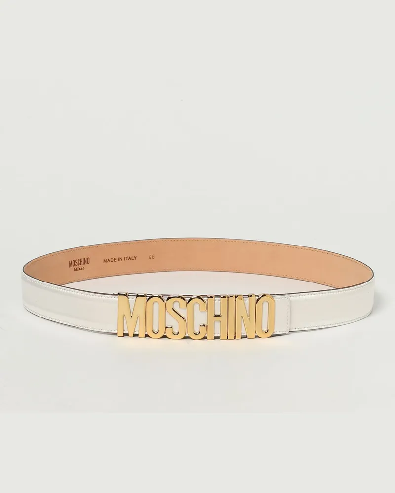 Moschino Grtel damen Weiß