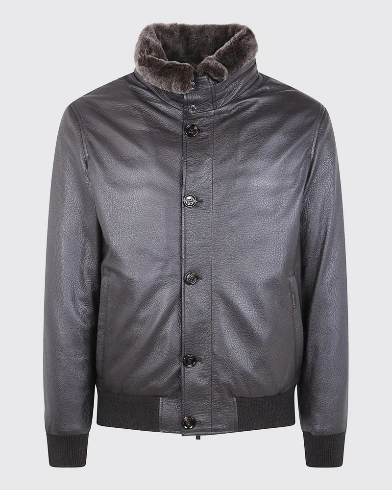 MOORER Jacke herren Braun