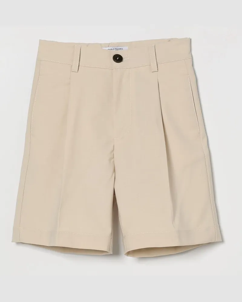 Paolo Pecora Milano Shorts kinder Beige