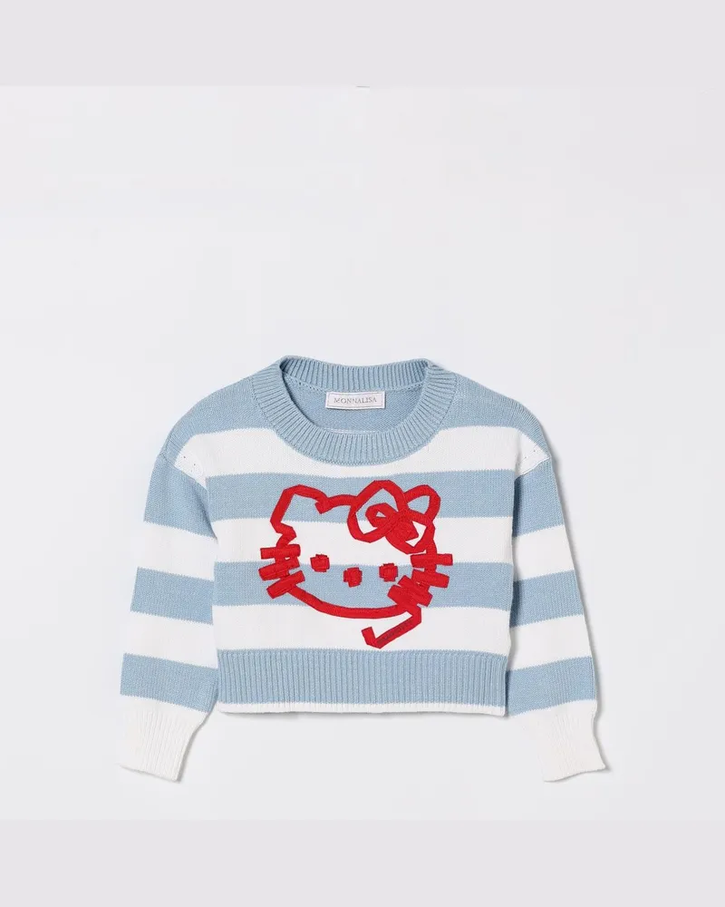 Monnalisa Pullover kinder Hellblau