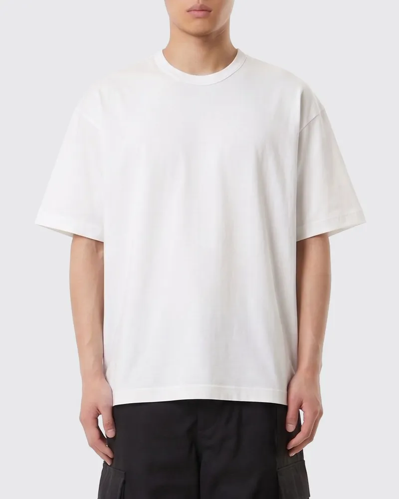 Comme des Garçons Baumwoll-T-Shirt Weiß