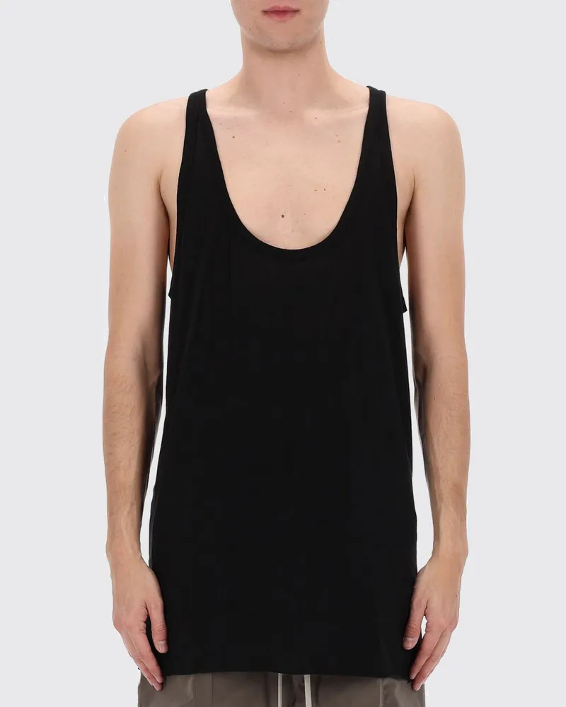 Rick Owens Tank top herren Schwarz