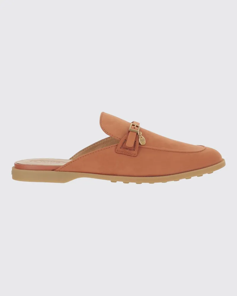 TOD'S Mokassins damen Terrakotta